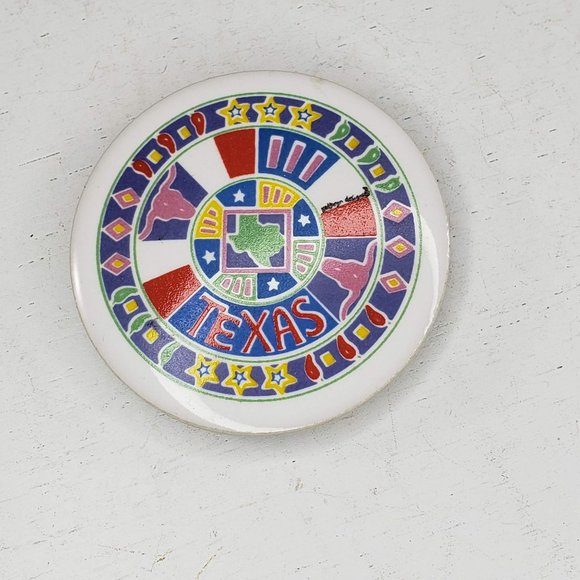 Kathryn Designs Texas State Magnet Tile Kitchen Fridge Vintage - Picture 4 of 4